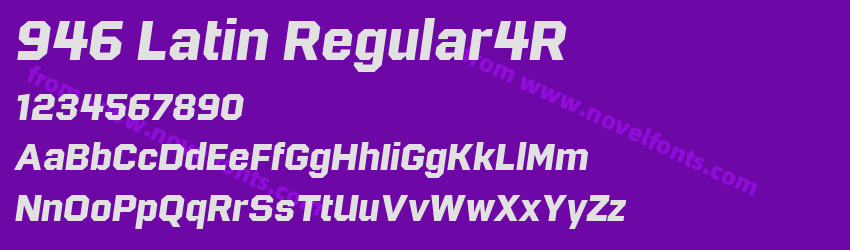 946 Latin Regular4RPreview 946 Latin Regular4RPreview