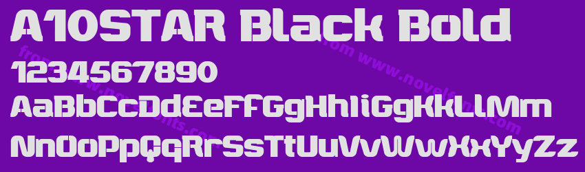A10STAR Black BoldPreview A10STAR Black BoldPreview