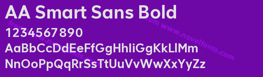 AA Smart Sans BoldPreview AA Smart Sans BoldPreview