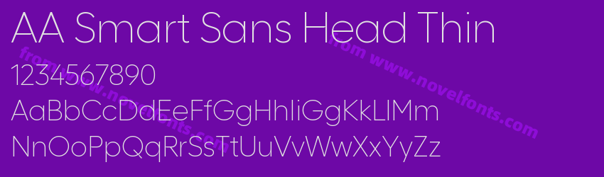 AA Smart Sans Head ThinPreview AA Smart Sans Head ThinPreview