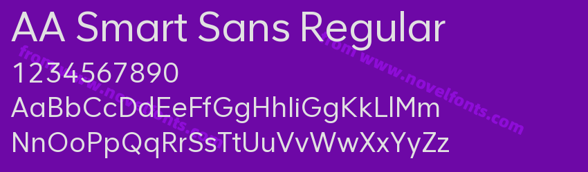 AA Smart Sans RegularPreview AA Smart Sans RegularPreview