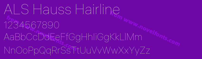 ALS Hauss HairlinePreview ALS Hauss HairlinePreview