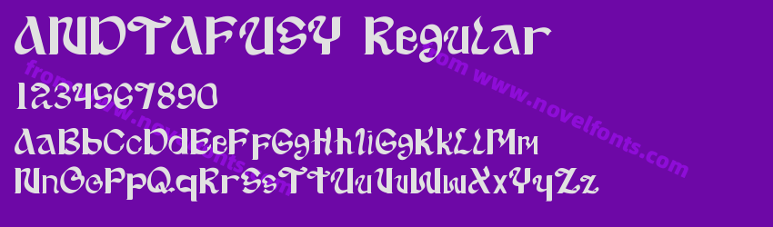 ANDTAFUSY RegularPreview ANDTAFUSY RegularPreview