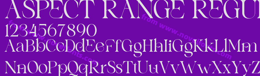 ASPECT RANGE REGULARPreview ASPECT RANGE REGULARPreview