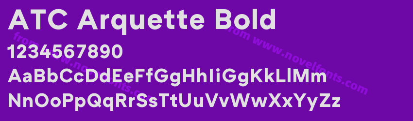 ATC Arquette BoldPreview ATC Arquette BoldPreview