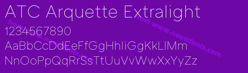 ATC Arquette ExtralightPreview ATC Arquette ExtralightPreview