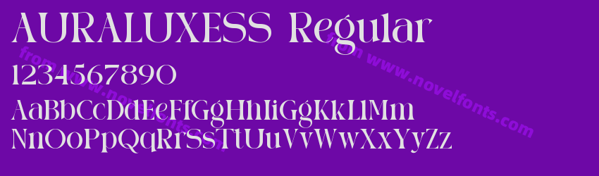 AURALUXESS RegularPreview AURALUXESS RegularPreview