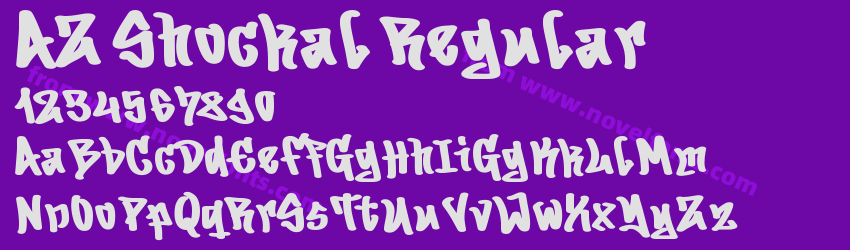 AZ Shockal RegularPreview AZ Shockal RegularPreview