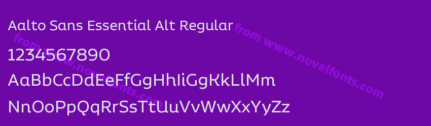 Aalto Sans Essential Alt RegularPreview Aalto Sans Essential Alt RegularPreview
