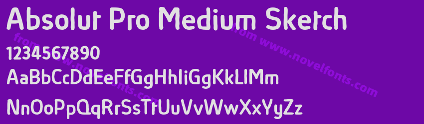 Absolut Pro Medium SketchPreview Absolut Pro Medium SketchPreview