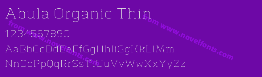 Abula Organic ThinPreview Abula Organic ThinPreview