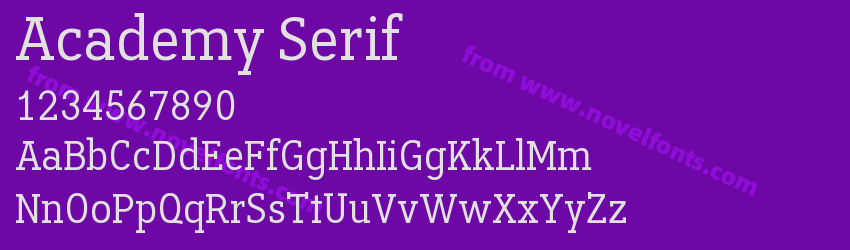 Academy SerifPreview Academy SerifPreview