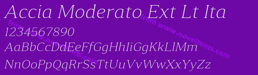 Accia Moderato Ext Lt ItaPreview Accia Moderato Ext Lt ItaPreview