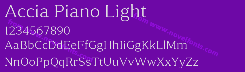 Accia Piano LightPreview Accia Piano LightPreview