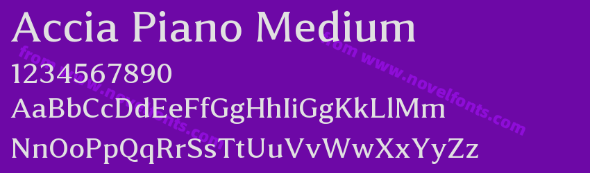 Accia Piano MediumPreview Accia Piano MediumPreview
