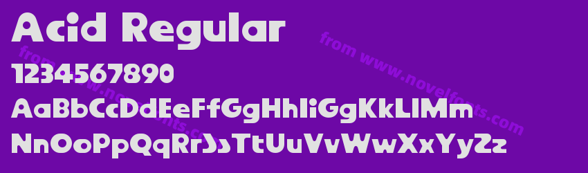 Acid RegularPreview Acid RegularPreview