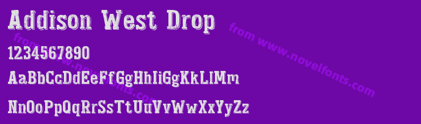 Addison West DropPreview Addison West DropPreview