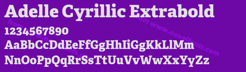 Adelle Cyrillic ExtraboldPreview Adelle Cyrillic ExtraboldPreview