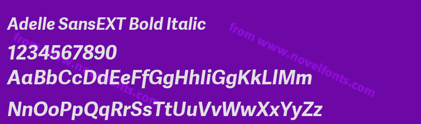Adelle SansEXT Bold ItalicPreview Adelle SansEXT Bold ItalicPreview