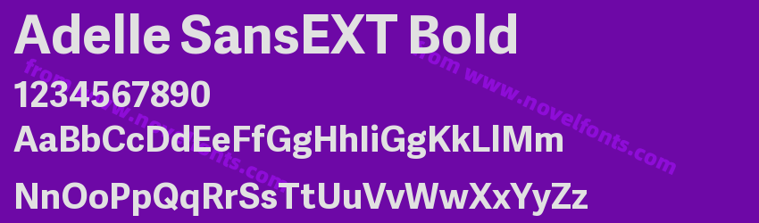 Adelle SansEXT BoldPreview Adelle SansEXT BoldPreview