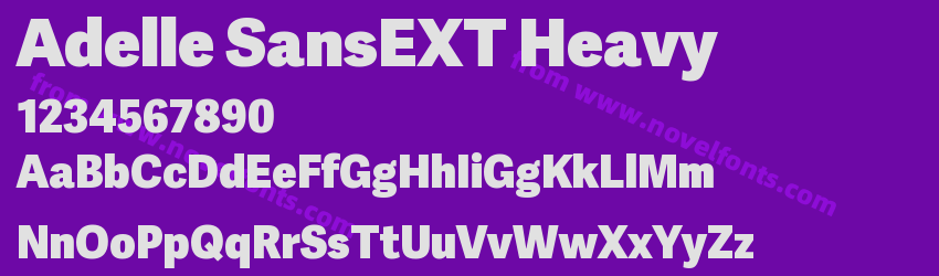Adelle SansEXT HeavyPreview Adelle SansEXT HeavyPreview