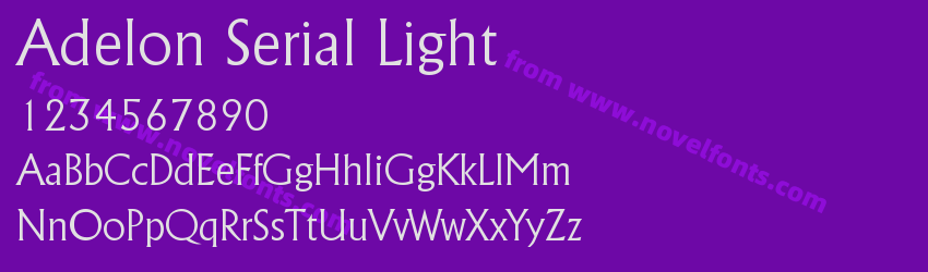 Adelon Serial LightPreview Adelon Serial LightPreview