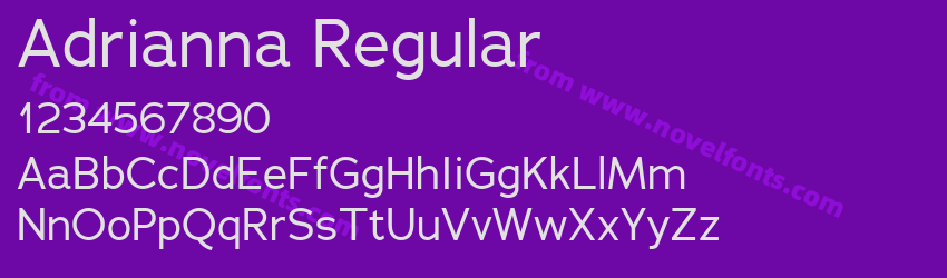 Adrianna RegularPreview Adrianna RegularPreview