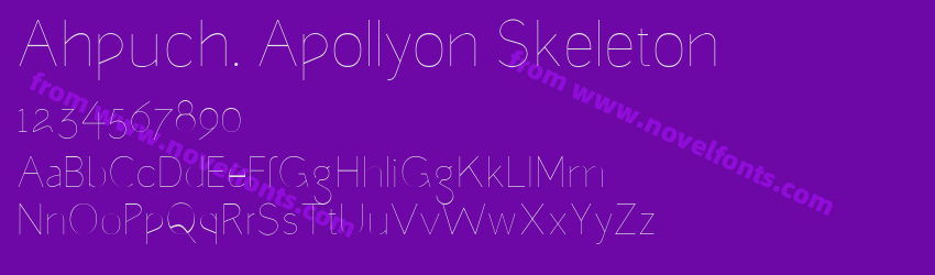 Ahpuch. Apollyon SkeletonPreview