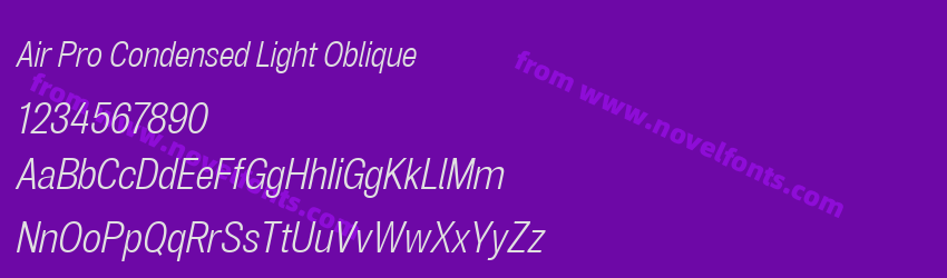 Air Pro Condensed Light ObliquePreview Air Pro Condensed Light ObliquePreview