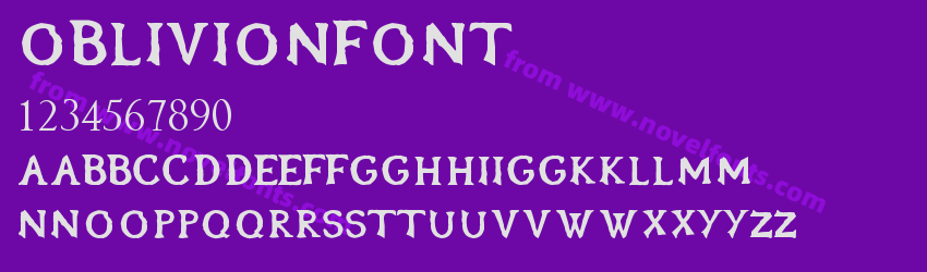 OblivionFontPreview