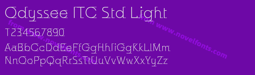 Odyssee ITC Std LightPreview