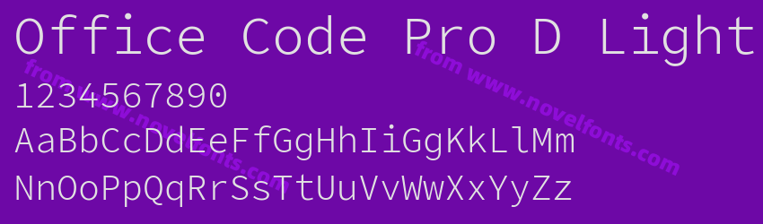 Office Code Pro D LightPreview