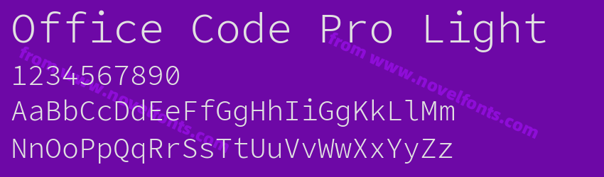 Office Code Pro LightPreview