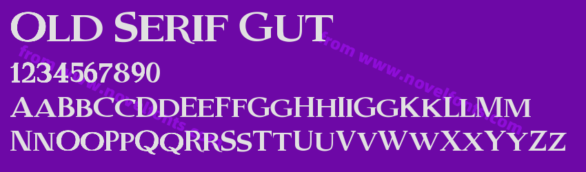 Old Serif GutPreview