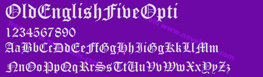 OldEnglishFiveOptiPreview