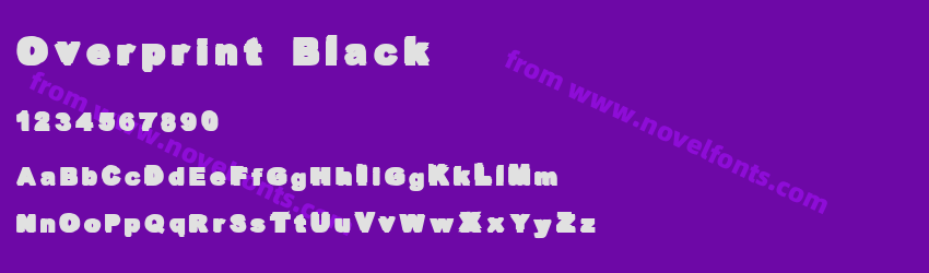 Overprint BlackPreview