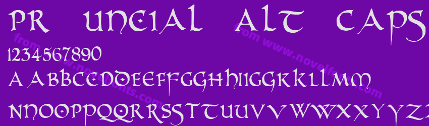 PR Uncial Alt CapsPreview