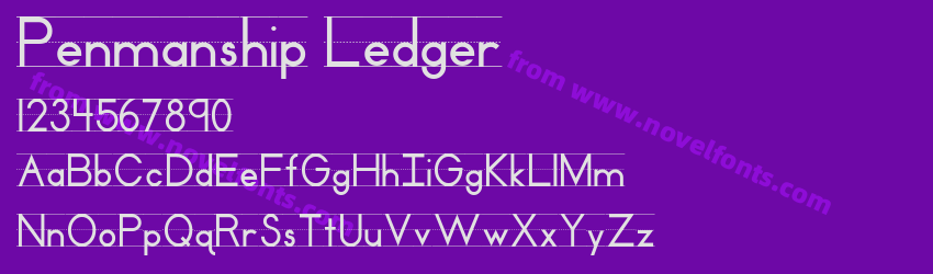 Penmanship LedgerPreview