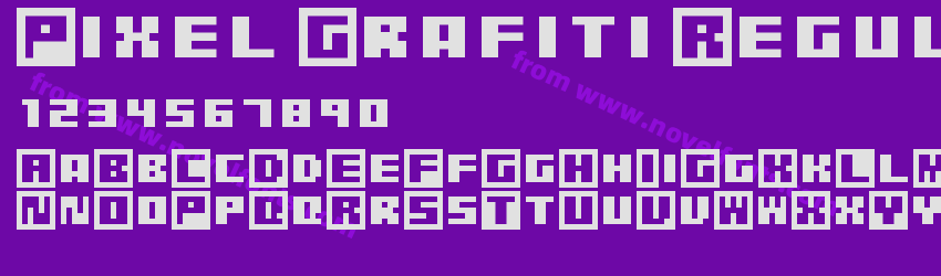 Pixel Grafiti RegularPreview