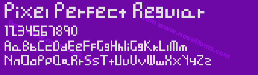 Pixel Perfect RegularPreview