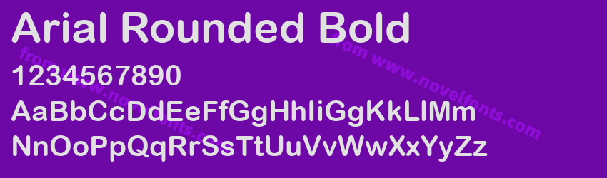 Arial Rounded BoldPreview