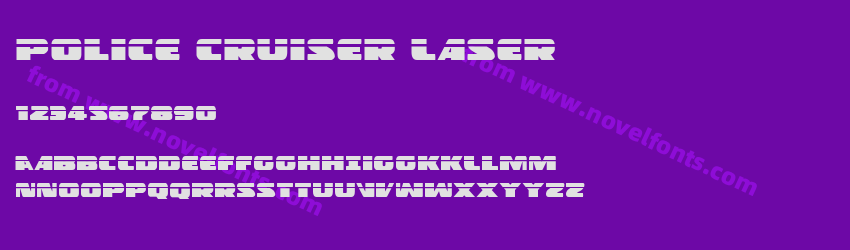 Police Cruiser LaserPreview