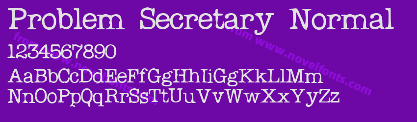 Problem Secretary NormalPreview