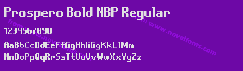 Prospero Bold NBP RegularPreview