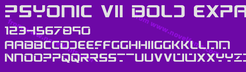 PsYonic VII Bold ExpandedPreview