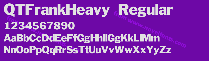 QTFrankHeavy RegularPreview