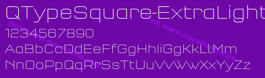 QTypeSquare-ExtraLightPreview