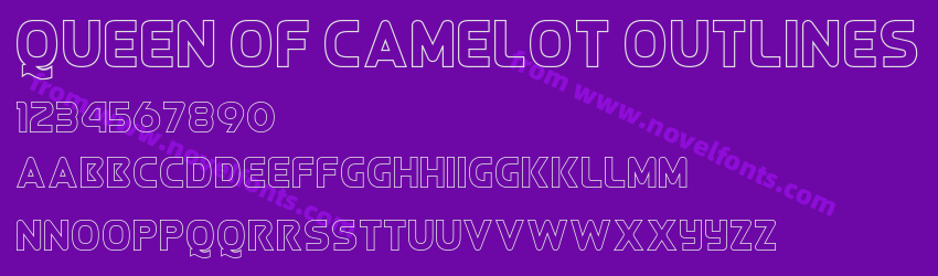 Queen of Camelot OutlinesPreview