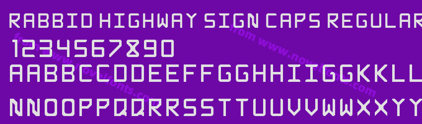 Rabbid Highway Sign Caps RegularPreview