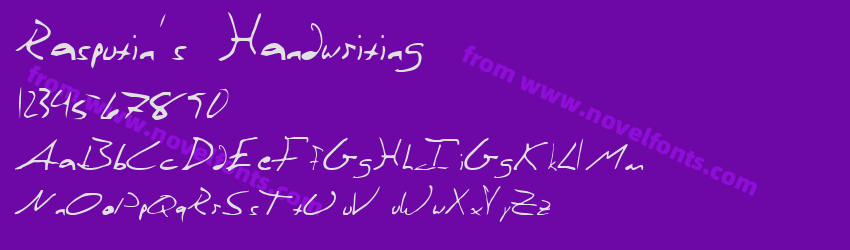 Rasputin's HandwritingPreview